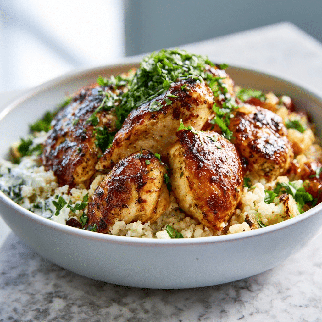 Perfect Greek Chicken Bowls: A Healthy Homemade Meal