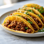Crispy Ground Beef Tacos: Simple Homemade Perfection