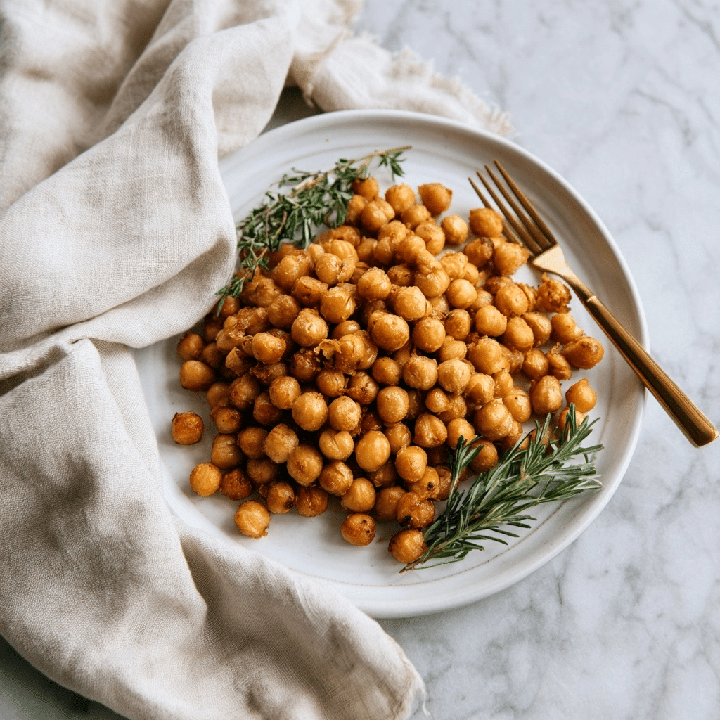 Best Crispy Oven Roasted Chickpeas: A Healthy Protein Snack 5 image 1783986056913