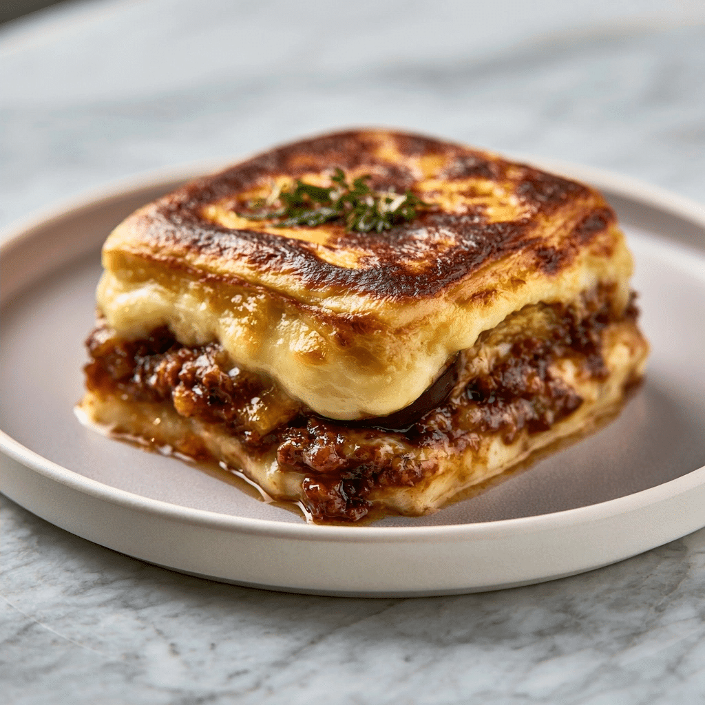 Perfect Classic Greek Moussaka with Velvety Béchamel