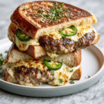 Delicious Jalapeño Popper Patty Melts: A Cheesy Masterpiece 6 Delicious Jalapeño Popper Patty Melts: A Cheesy Masterpiece
