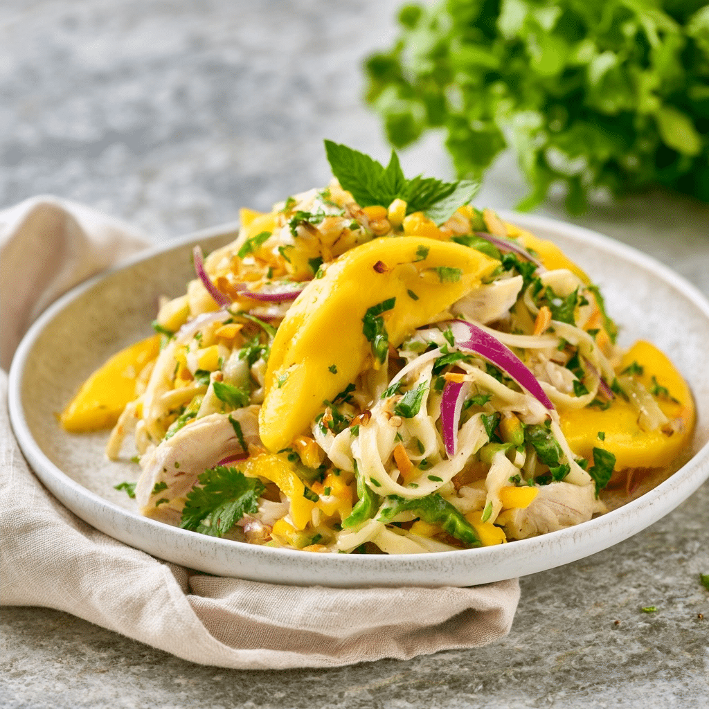 Healthy Thai Mango Salad with Chicken: A Zesty Refreshing Meal 5 image 1784074465578