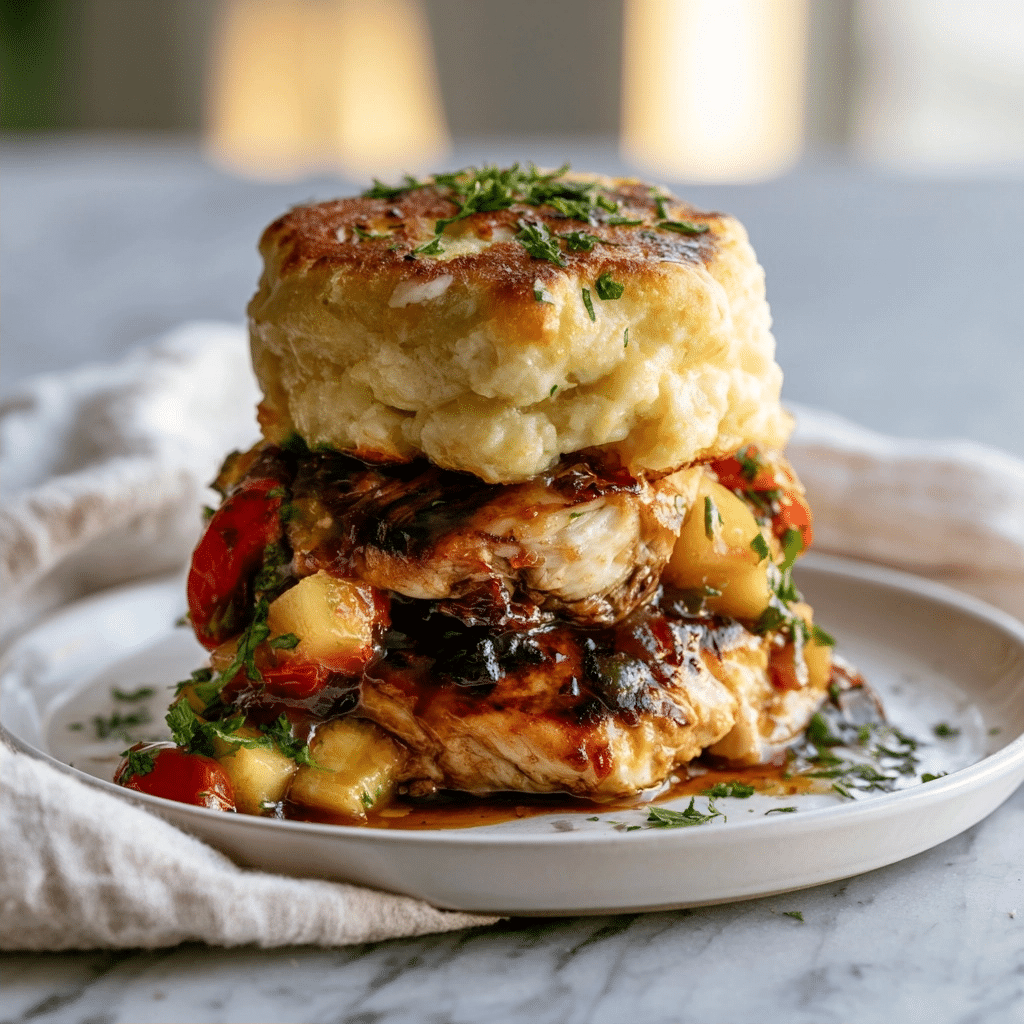 Delicious Hawaiian Huli Huli Chicken Stack: The Perfect Island Meal 5 image 1784074535525