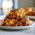 Perfect Sloppy Joe Cheddar Bay Biscuit Casserole: Easy Bake