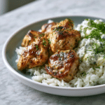 Delicious High-Protein Chicken Tzatziki and Rice: A Healthy Meal