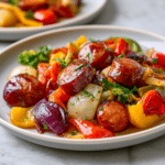 Easy One-Pan Honey Garlic Kielbasa & Veggies: Simple Dinner 6 Easy One-Pan Honey Garlic Kielbasa & Veggies: Simple Dinner