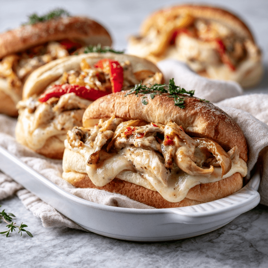 Easy Chicken Cheesesteak Sandwiches: A Simple Homemade Meal 5 image 1784478725605