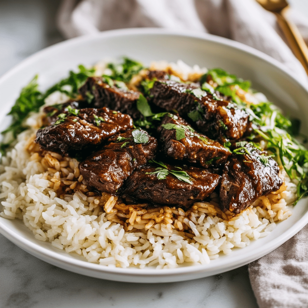 Easy Honey Garlic Butter Steak and Rice Skillet: Perfect Meal 5 image 1784478845741