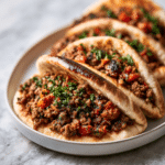 Easy Mediterranean Ground Beef Pita Pockets: Quick Recipe 6 Easy Mediterranean Ground Beef Pita Pockets: Quick Recipe