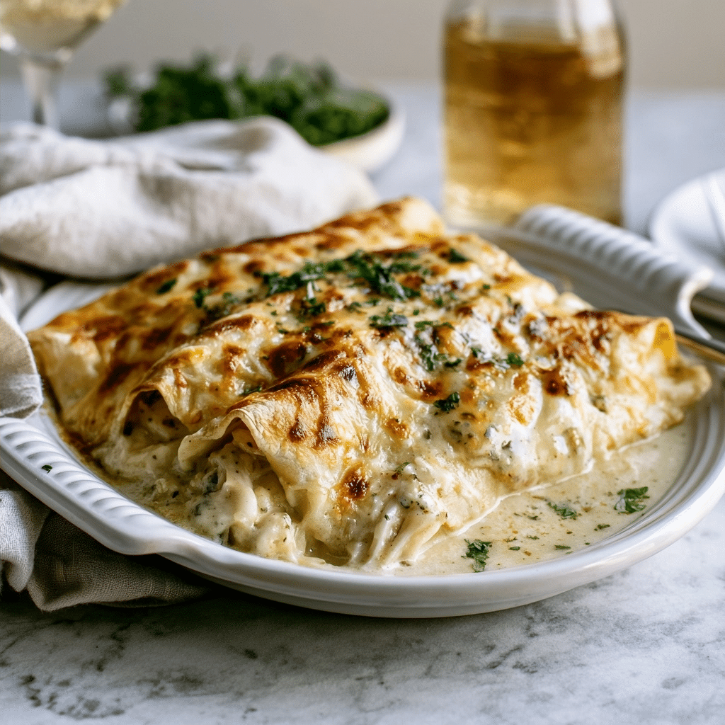 Creamy White Chicken Enchiladas: A Simple, Comforting Meal 5 image 1784508552124