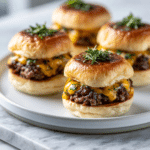 Perfect Cheeseburger Sliders: The Ultimate Party Appetizer