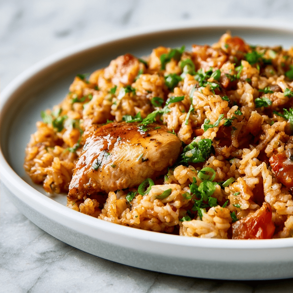 Easy One-Pan Cajun Chicken and Rice: A Simple Dinner