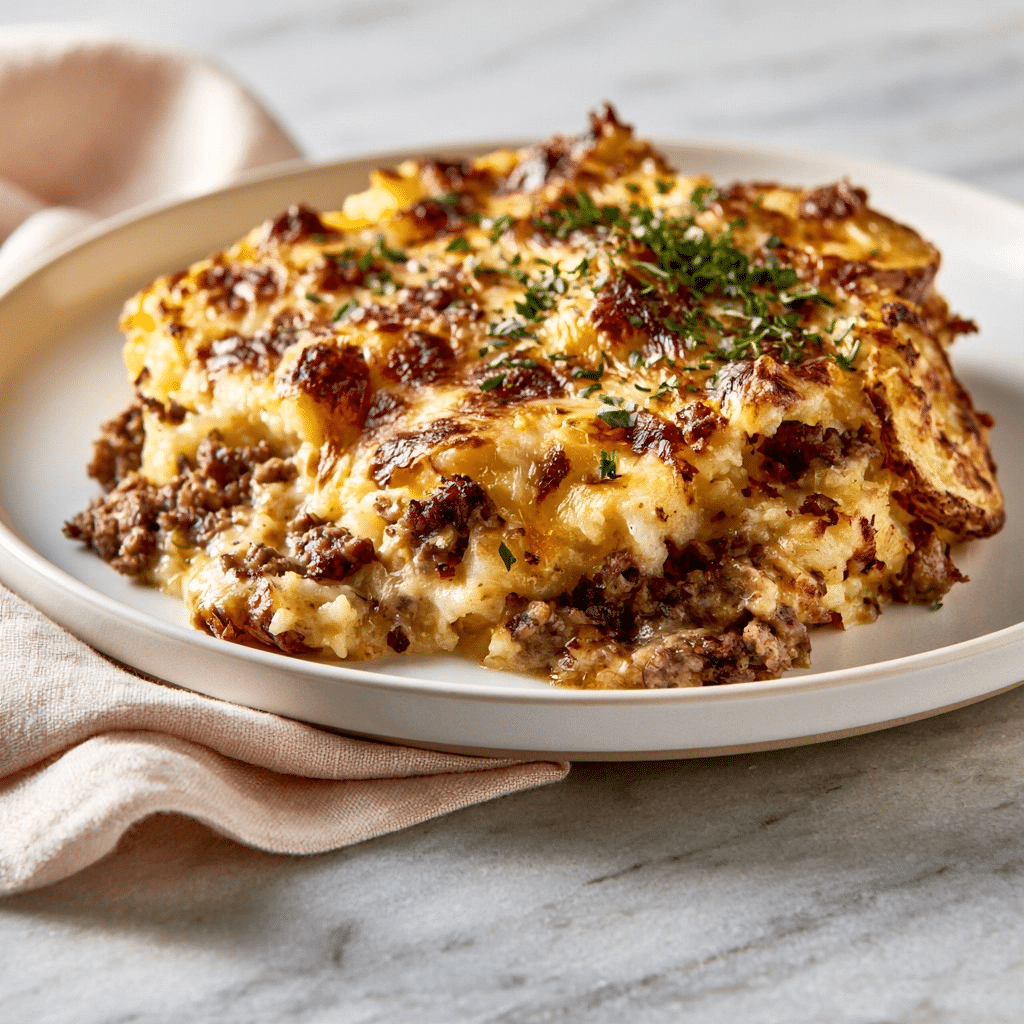 Easy Cheesy Hamburger Potato Casserole: A Comfort Classic 5 image 1784855869447