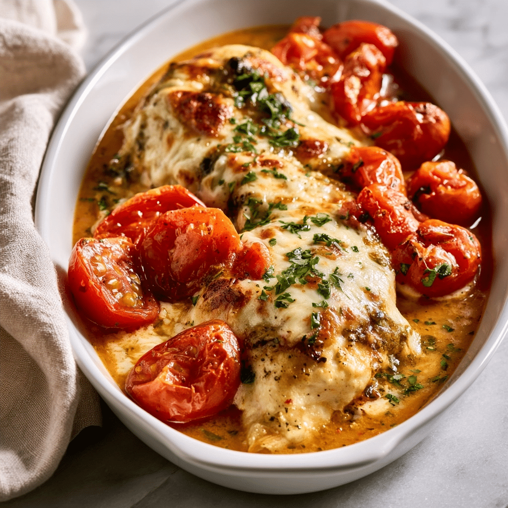 Simple Caprese Chicken Casserole: A Healthy One-Pan Dinner 5 image 1784940575646
