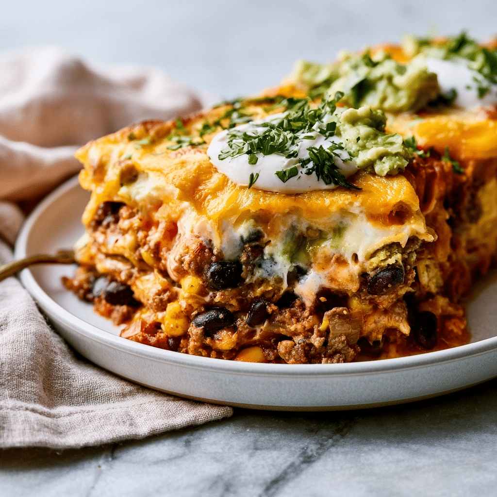 Simple Layered Taco Bake: The Perfect Weeknight Dinner 4 image 1784940740812