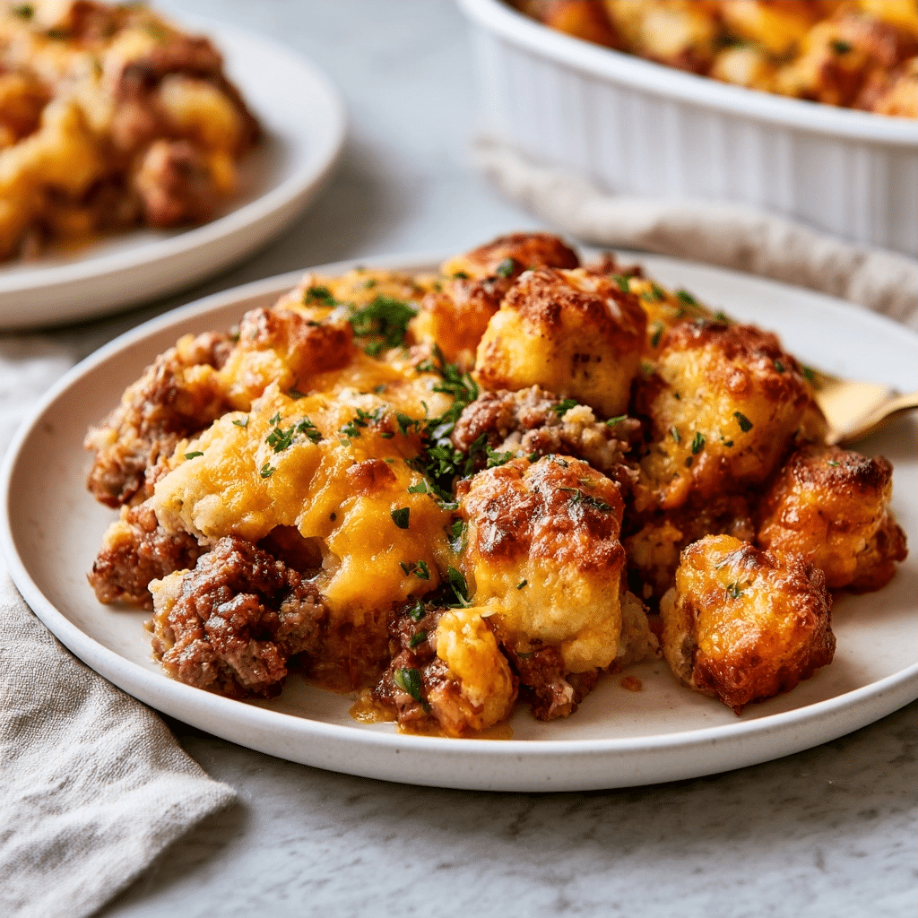 Easy Cheddar Bay Hamburger Casserole: A Savory Family Meal 5 image 1785027766404