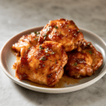 Easy Sweet & Spicy Glazed Chicken Thighs: Perfect Dinner