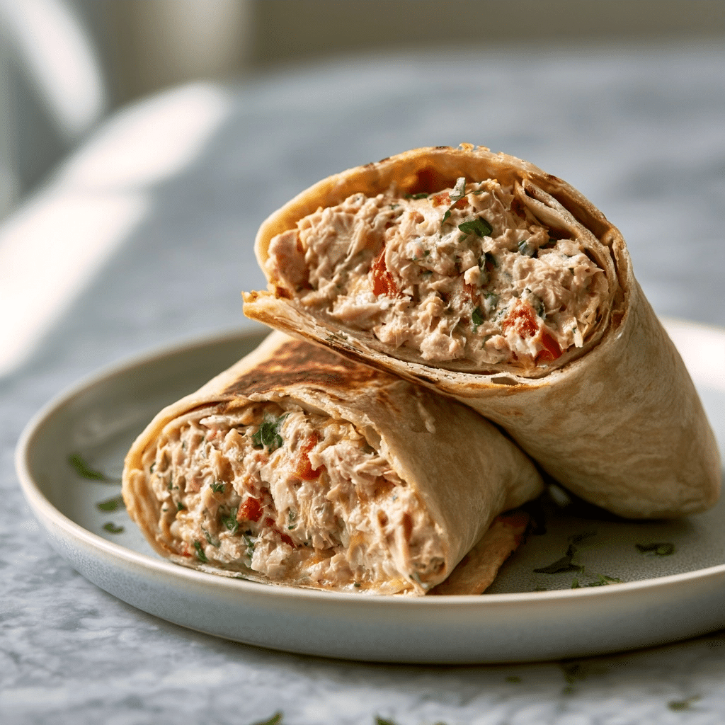 Healthy Tuna Melt Wrap: A Quick and Nutritious Meal 2 Healthy Tuna Melt Wrap: A Quick and Nutritious Meal