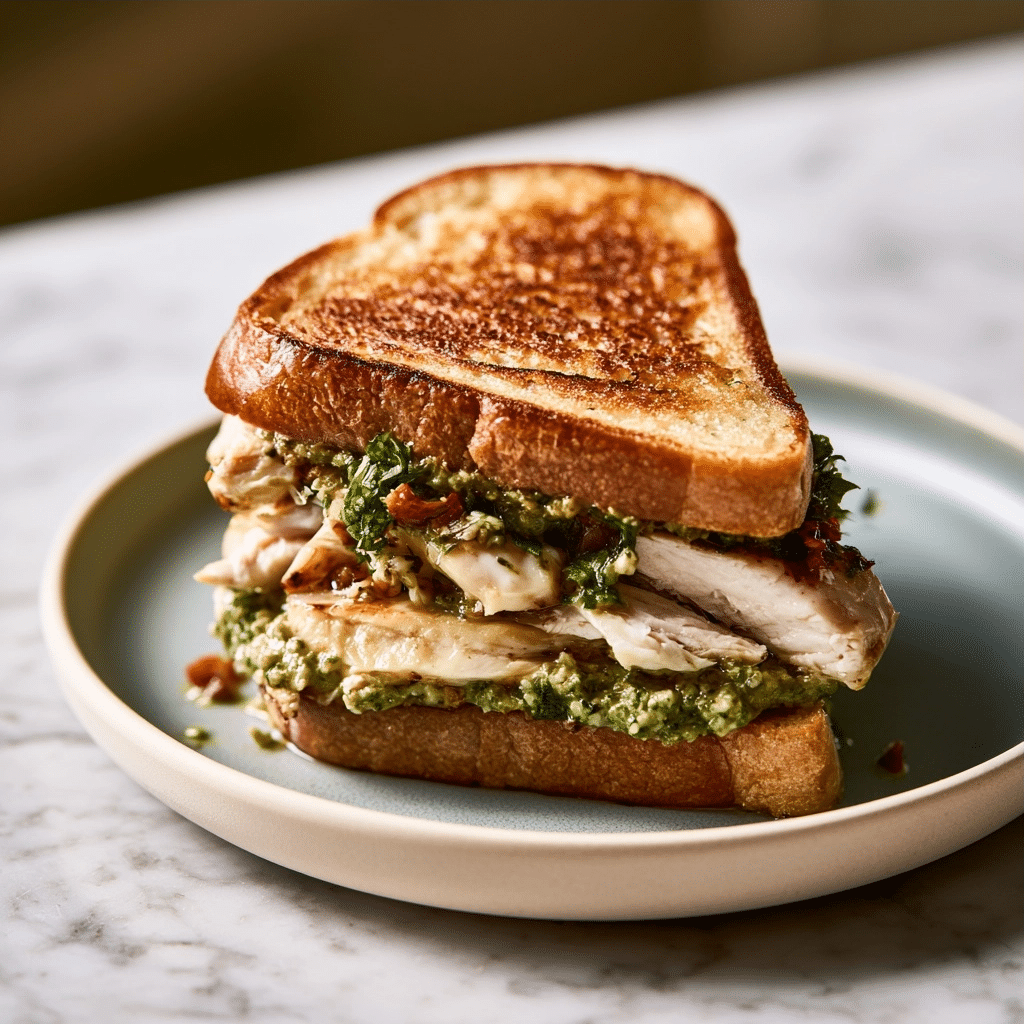 Perfect Chicken Pesto Sandwich: A Quick Lunch Staple 4 Perfect Chicken Pesto Sandwich: A Quick Lunch Staple