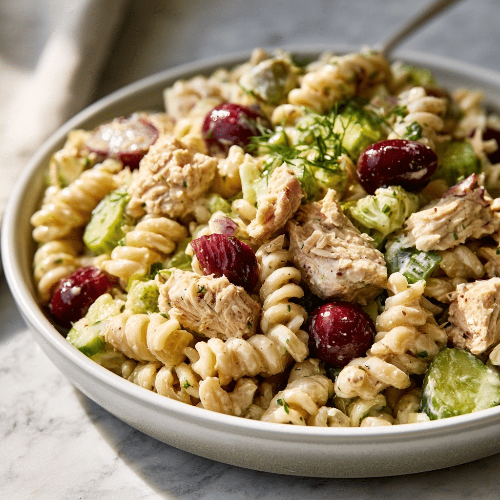 Creamy Dill Pickle Chicken Pasta Salad: A Tangy Refreshment 4 Creamy Dill Pickle Chicken Pasta Salad: A Tangy Refreshment