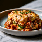 Delicious Zucchini Lasagna with Ground Turkey: Healthy Pasta