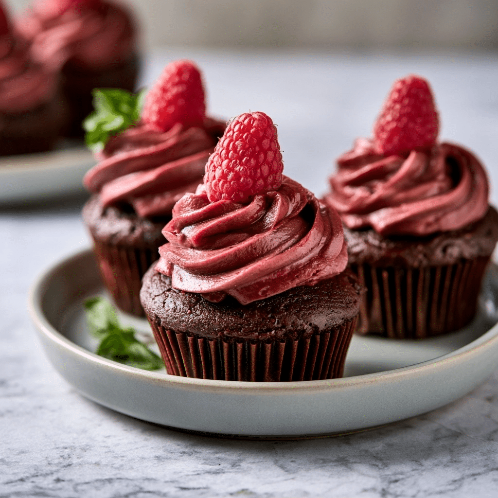 Delicious Chocolate Raspberry Cupcakes: A Perfect Treat 4 Delicious Chocolate Raspberry Cupcakes: A Perfect Treat