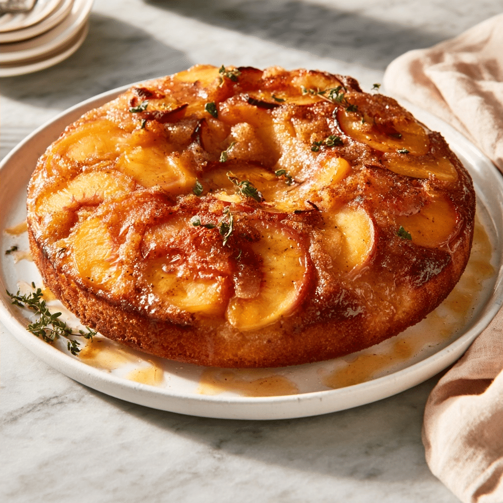 Perfect Brown Sugar Peach Cake: A Moist Summer Treat 5 image 1785805432914