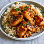 Easy One-Pan Bold Honey BBQ Chicken Rice: A Simple Dinner 6 Easy One-Pan Bold Honey BBQ Chicken Rice: A Simple Dinner