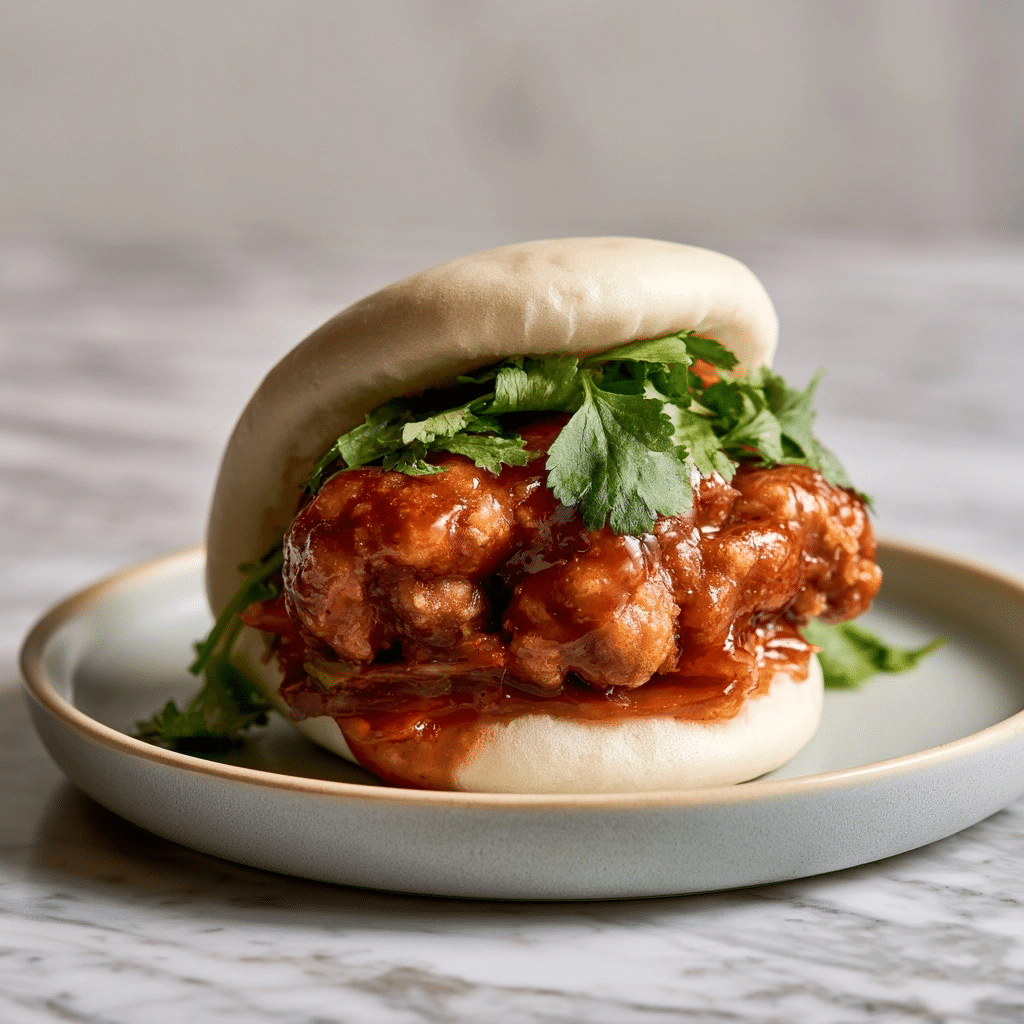 Delicious Korean Chicken Bao: The Ultimate Fusion Treat 4 Delicious Korean Chicken Bao: The Ultimate Fusion Treat