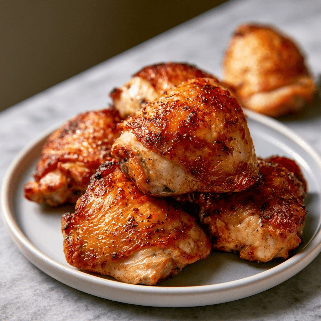 Crispy Air Fryer Chicken Thighs: The Perfect Easy Dinner 4 Crispy Air Fryer Chicken Thighs: The Perfect Easy Dinner