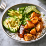 Perfect Honey Lime Chicken & Avocado Rice Bowl: Quick Recipe 6 Perfect Honey Lime Chicken & Avocado Rice Bowl: Quick Recipe