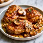 Delicious Garlic Mushroom Chicken Thighs: A Savory Meal