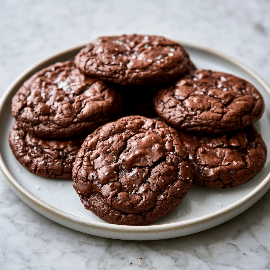 Perfect Salted Brownie Cookies: A Fudgy Homemade Treat 4 Perfect Salted Brownie Cookies: A Fudgy Homemade Treat