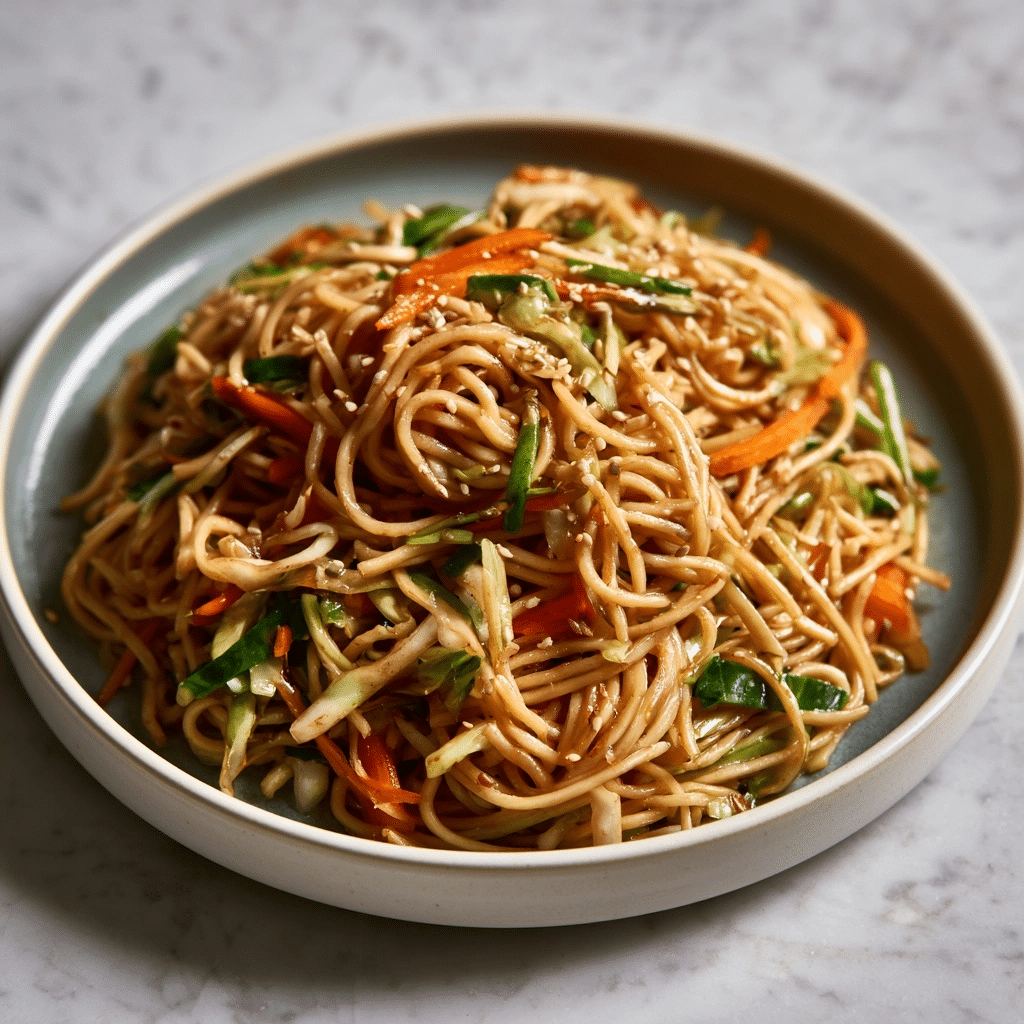Perfect Japanese Yakisoba with Cabbage & Carrots 4 Perfect Japanese Yakisoba with Cabbage & Carrots