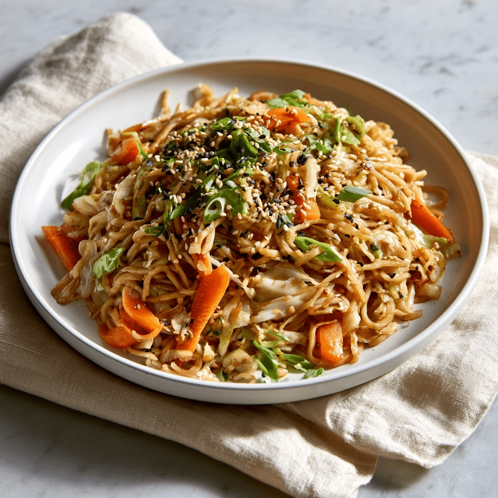 Perfect Japanese Yakisoba with Cabbage & Carrots 5 image 1786236717133