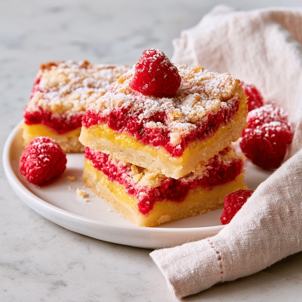 Perfect Lemon Raspberry Bars: A Zesty Homemade Treat 5 image 1786236753001