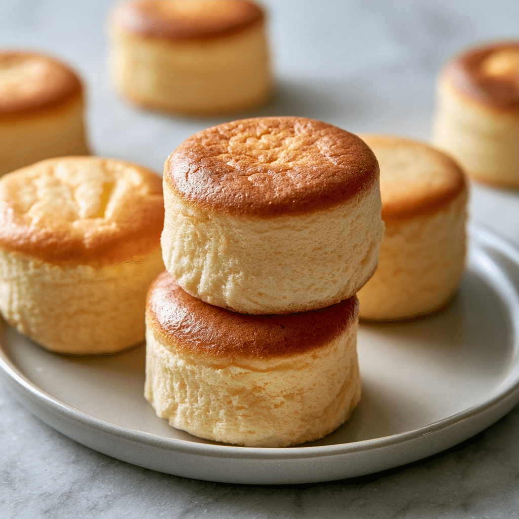 Perfect Fluffy Japanese Cotton Cheesecake Cupcakes: Light & Airy
