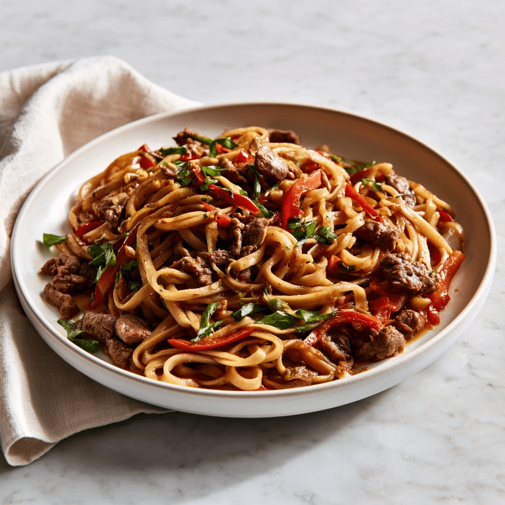 Delicious Cumin Lamb Noodles: A Bold Homemade Recipe 5 image 1787359604755