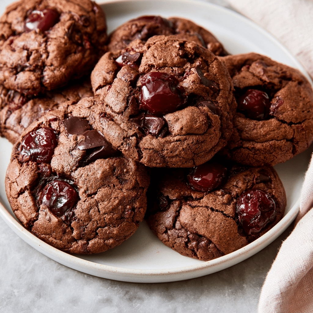 Perfect Chocolate Cherry Cookies: A Decadent Homemade Treat 5 image 1787359668417