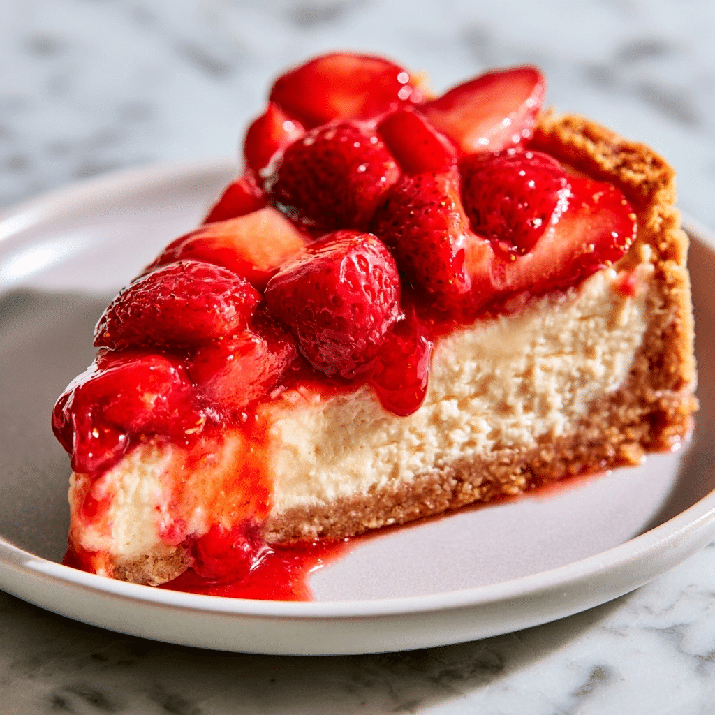Easy Strawberry Crunch Cheesecake: A Creamy Dessert Masterpiece