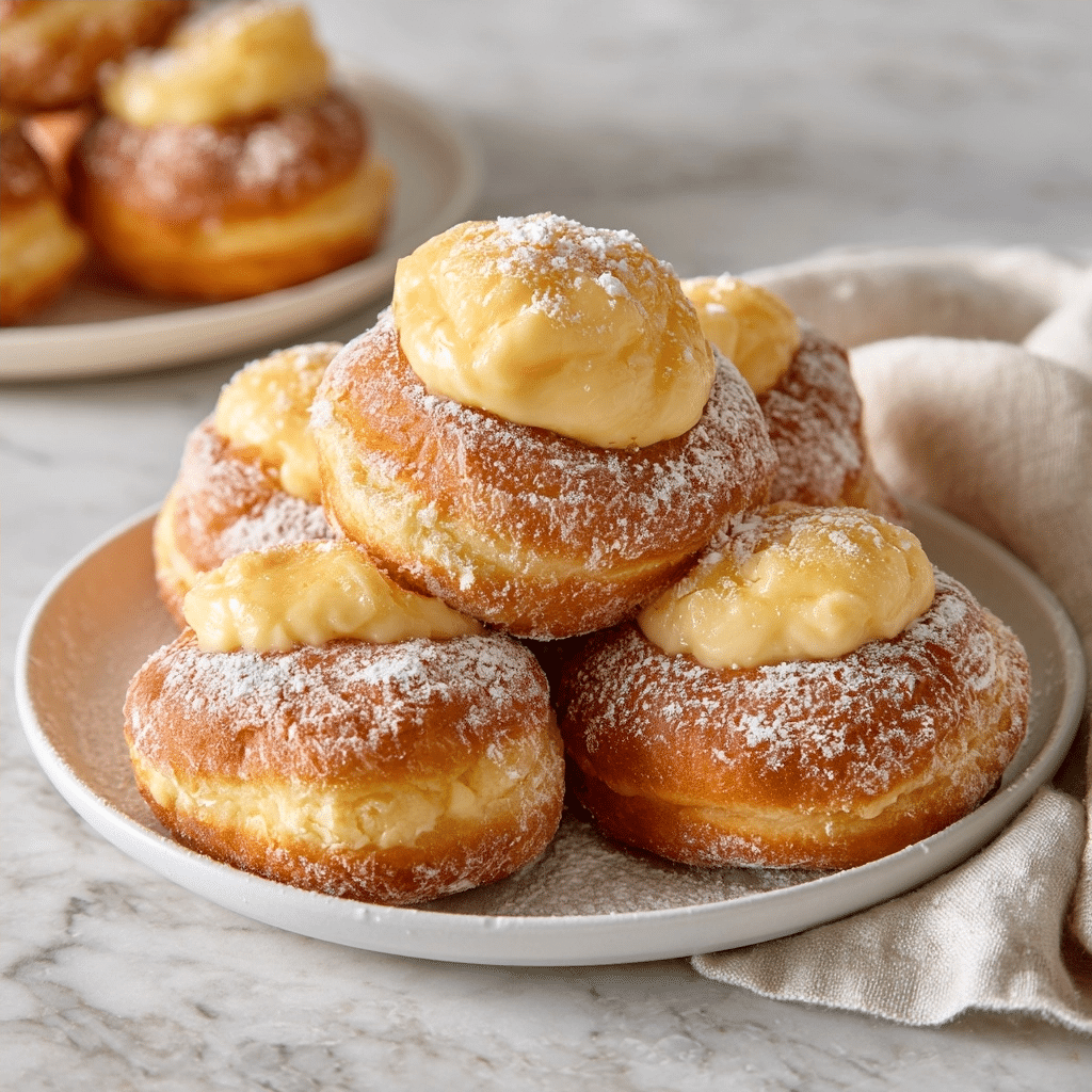 Perfect Bavarian Cream Donuts: A Homemade Bakery Classic