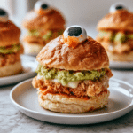 Easy Halloween Monster Chicken Sliders: A Spooky Treat
