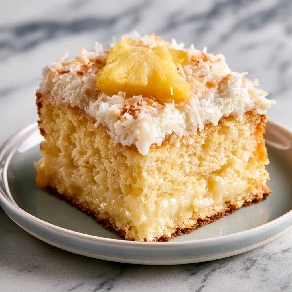 Easy Pineapple And Coconut Dream Cake: A Tropical Treat